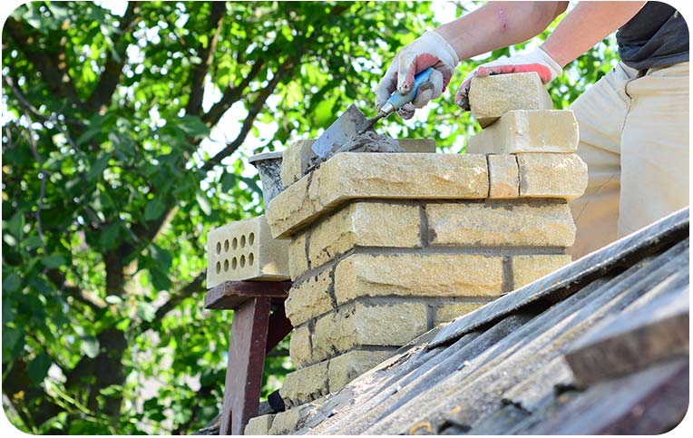 Chimney masonry repair