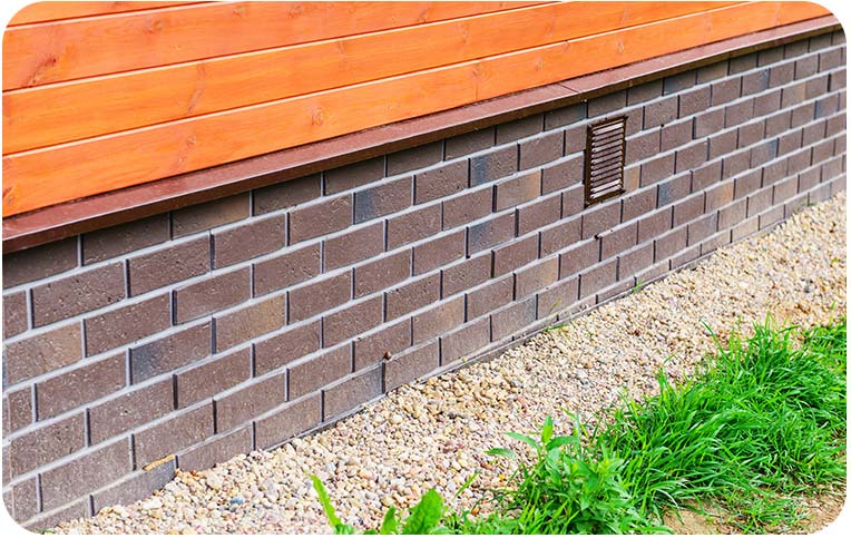 Foundation masonry