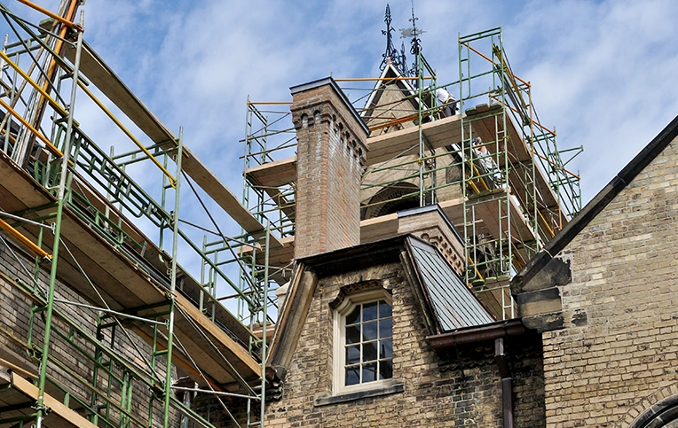 Historical masonry restoration